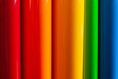 Digitaldruckfolien mit brillanten Farben für Werbung und Beschriftung